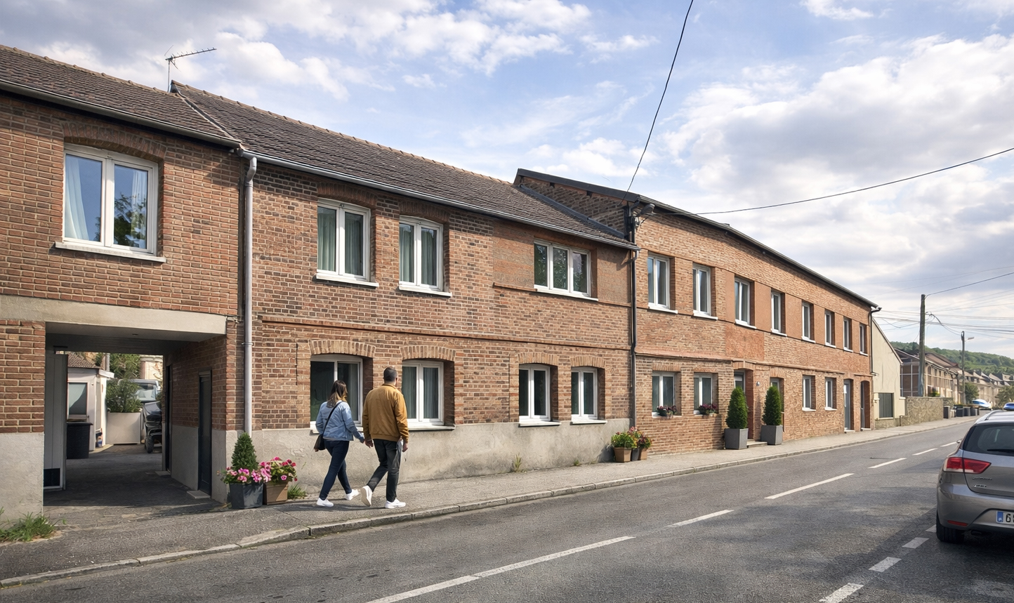 Résidence H — 13 logements — Les Andelys
