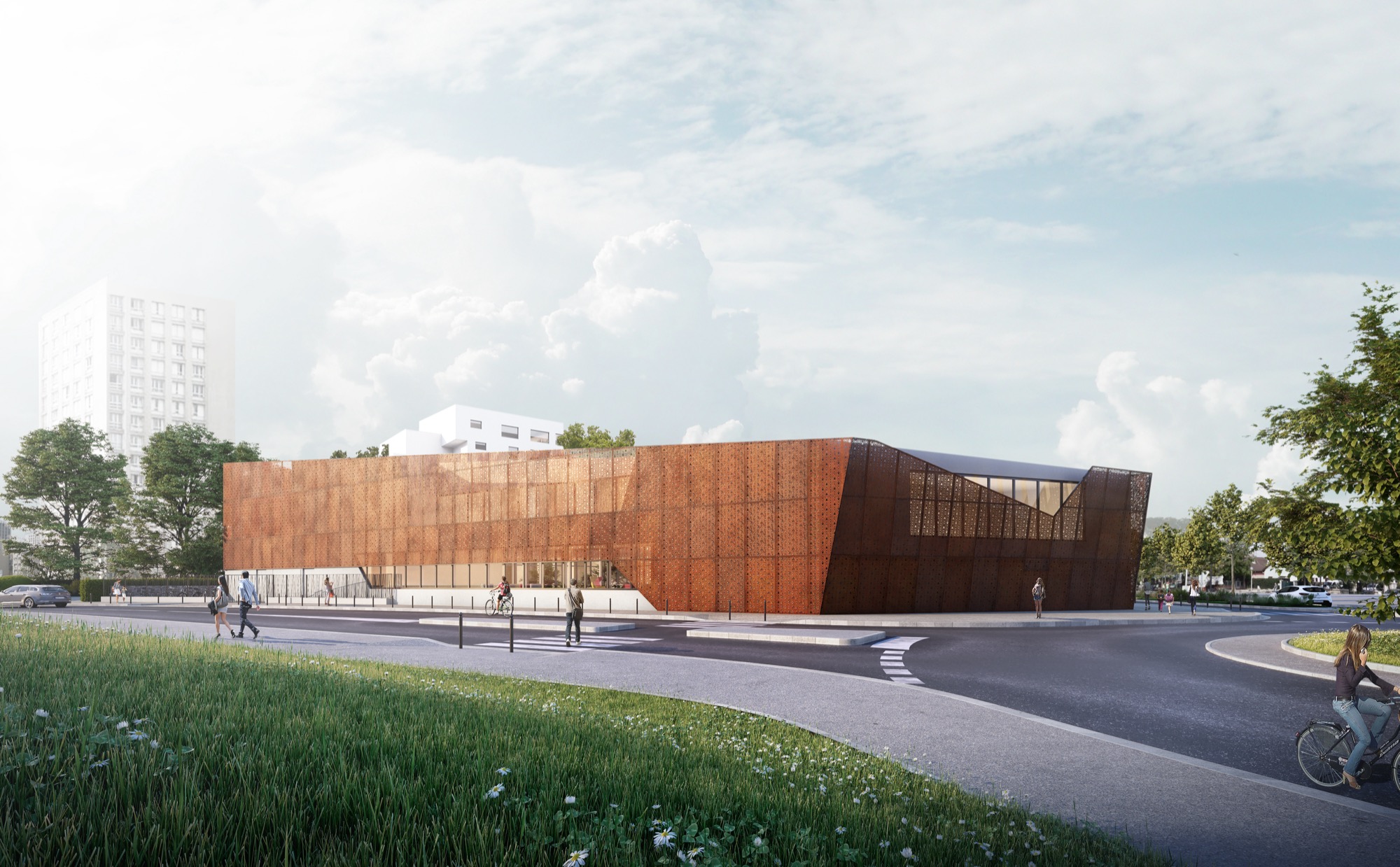 Médiathèque B.A — Champigny-sur-Marne