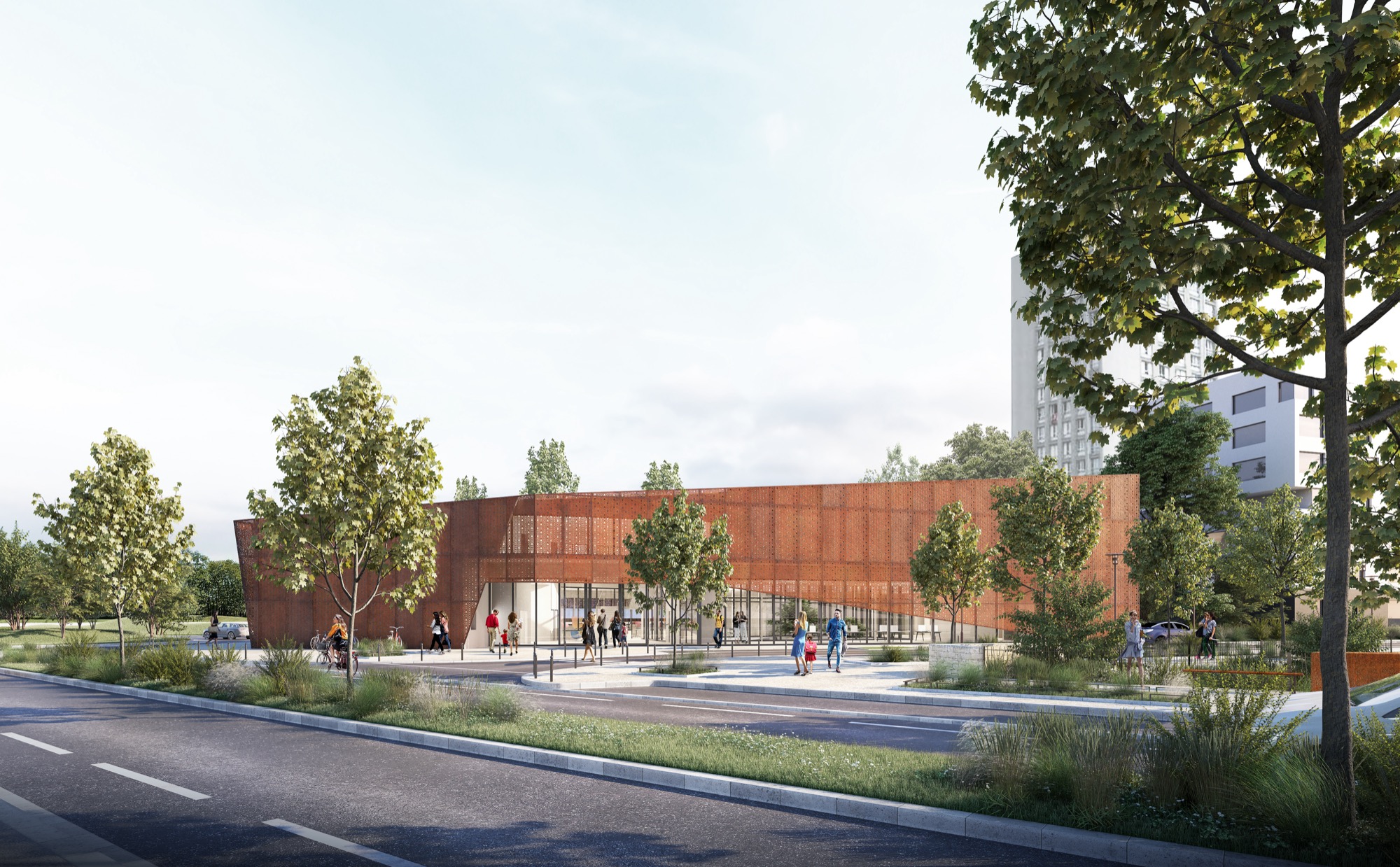 Médiathèque B.A — Champigny-sur-Marne