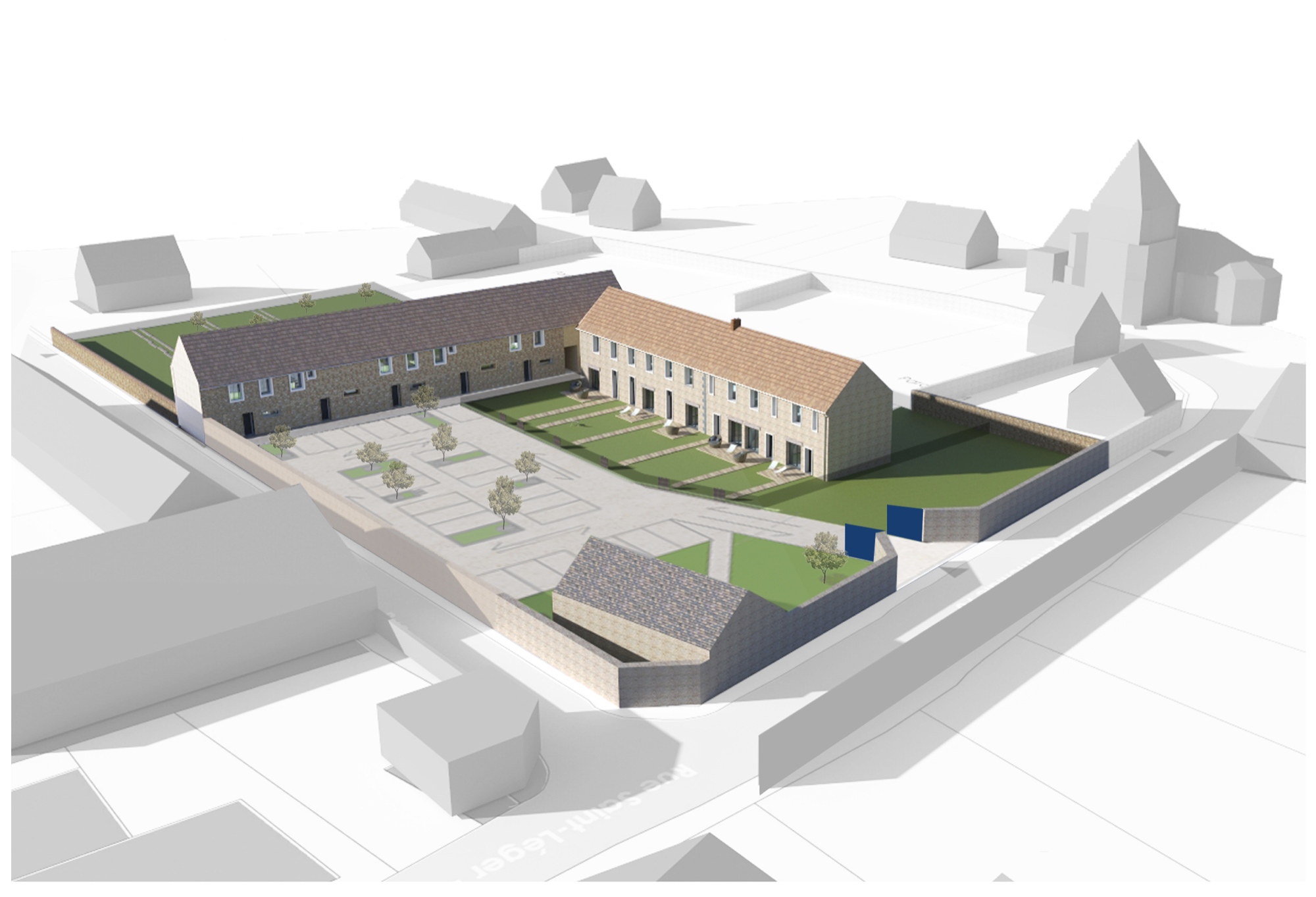 Résidence Q2 - 6 Logements — Villegats